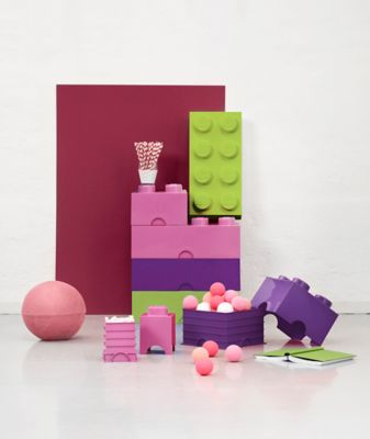 Image showing  Storage Brick 2, Bright Red