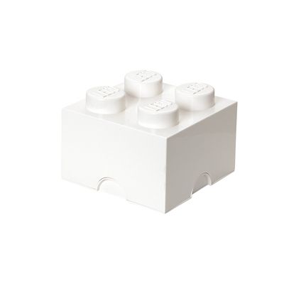 LEGO Storage Brick 4, White