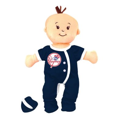 Baby Fanatic MLB Baby Fanatic Wee Baby Doll, New York Yankees, NYY750