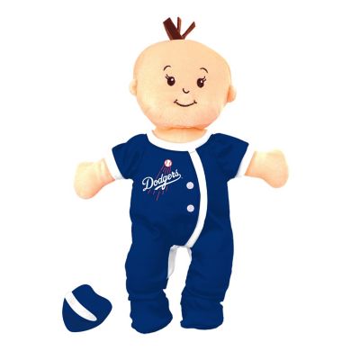 Baby Fanatic MLB Baby Fanatic Wee Baby Doll, Los Angeles Dodgers, LAD750