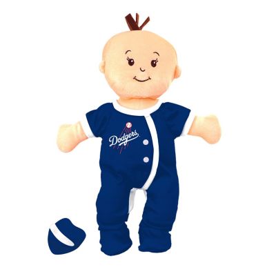 Baby Fanatic 12 in. MLB Los Angeles Dodgers Wee Baby Doll