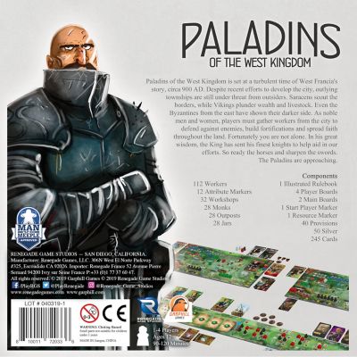 Image showing  Paladins of the West Kingdom Game, RGS2033