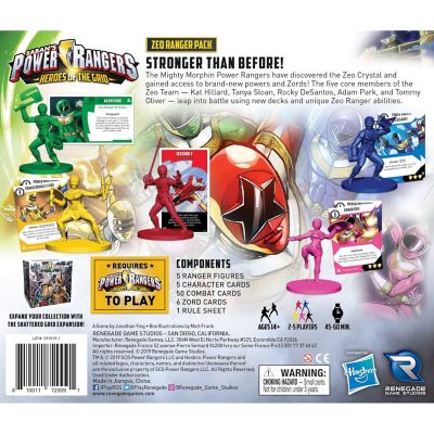 Image showing  Power Rangers: Heroes of the Grid Zeo Ranger pk., RGS2009