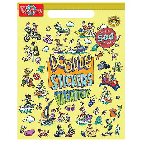Bendon T.S. Shure - Doodle Vacation Sticker Book