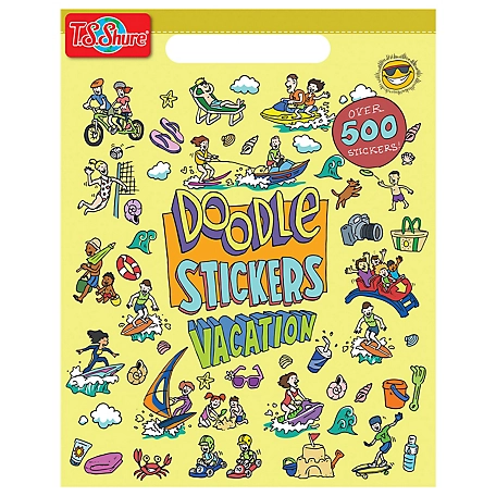 Bendon T.S. Shure - Doodle Vacation Sticker Book
