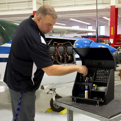 Image showing  15.4 in. x 13.125 in. Handheld Shopbox