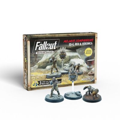 Modiphius Fallout - Wasteland Warfare - Ed-E, Rex and Veronica, MUH052156