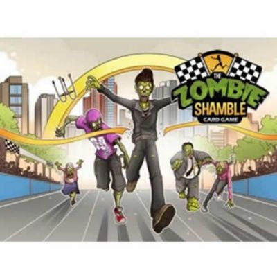 Wildfire Games Zombie Shamble Fast-Paced Card Game, 2-4 Players, For Ages 14+