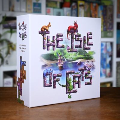 Image showing 7 th The City of Games The Isle of Cats Card-Drafting Board Game, 1-4 Players, For Ages 8+