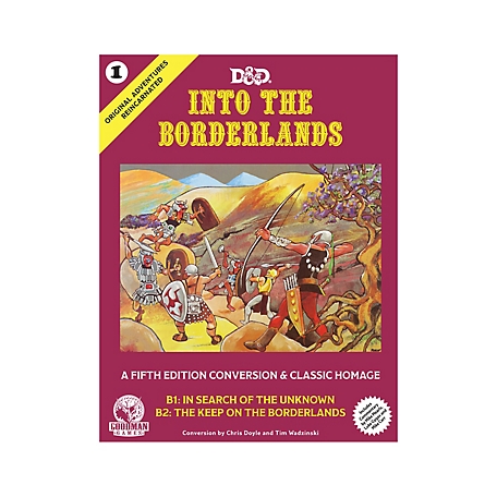 Goodman Games Original Adventures Reincarnated #1: Into the Borderlands (5E Adventure Hardback), GMG5001