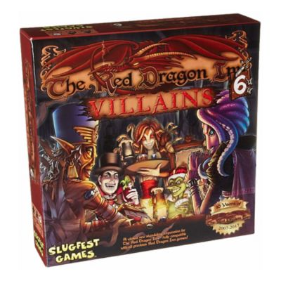 SlugFest Games Red Dragon Inn 6: Villains (Red Dragon Exp. Stand Alone Boxed Card Game), SFG026