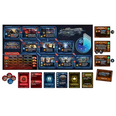 Image showing  Starfinder: Pirates of Skydock Board Game of Cunning Heist Action, 2-4 Players, For Ages 14+