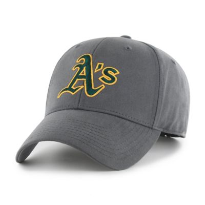 '47 Fan Favorite MLB Charcoal Basic Adjustable Oakland Athletics Hat
