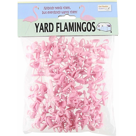 Gut Bustin' Games Yard Flamingo Miniatures Novelty Toy