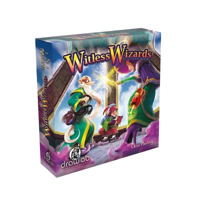Drawlab Witless Wizards Board Game, DLBWIW