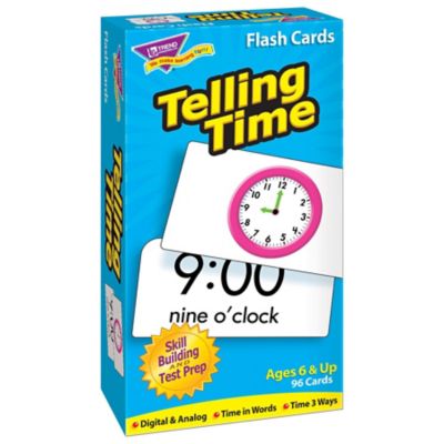 Image showing  Telling Time Skill Drill Flash Cards