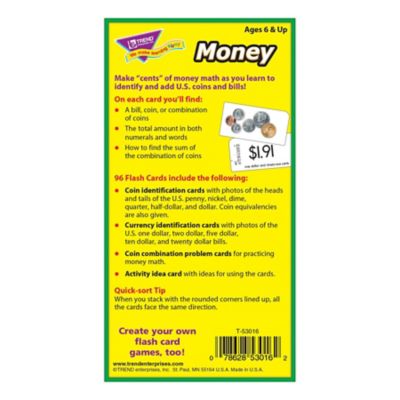 Image showing  Money Skill Drill Flash Cards