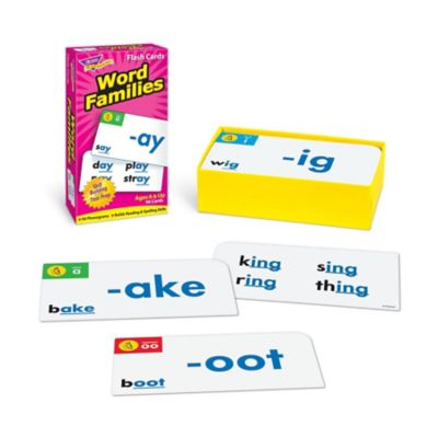 Image showing  Word Families Skill Drill Flash Cards