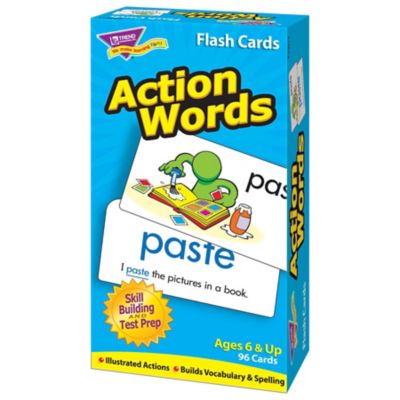 Image showing  Action Words Skill Drill Flash Cards