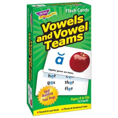 Image showing  Vowels and Vowel Teams Skill Drill Flash Cards, T53008