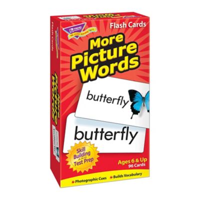 TREND Enterprises, Inc More Picture Words Skill Drill Flash Cards