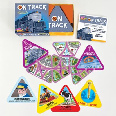 Image showing  On Track Three Corner Card Game, T20006