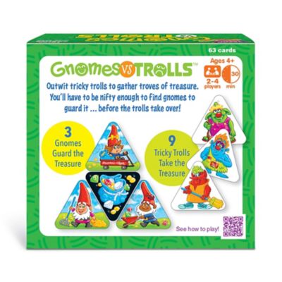 Image showing  Gnomes Vs Trolls Three Corner Card Game, T20003