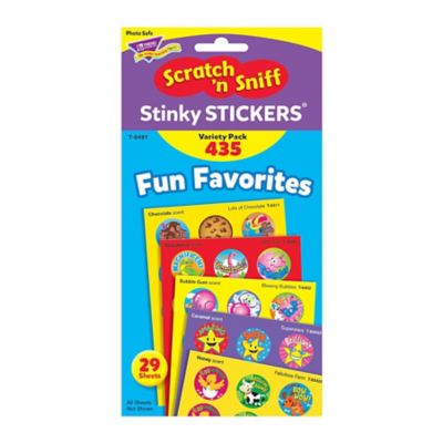 Image showing  Fun Favorites Stinky Stickers Variety pk., 435 pc.