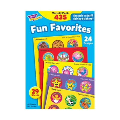 Image showing  Fun Favorites Stinky Stickers Variety pk., 435 pc.