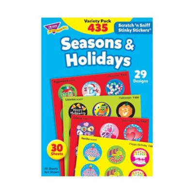 Image showing  Seasons and Holidays Stinky Stickers Variety pk., 435 pc.