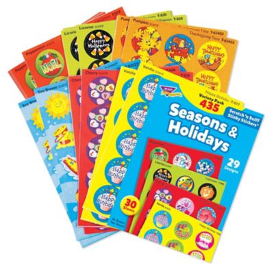 Image showing  Seasons and Holidays Stinky Stickers Variety pk., 435 pc.