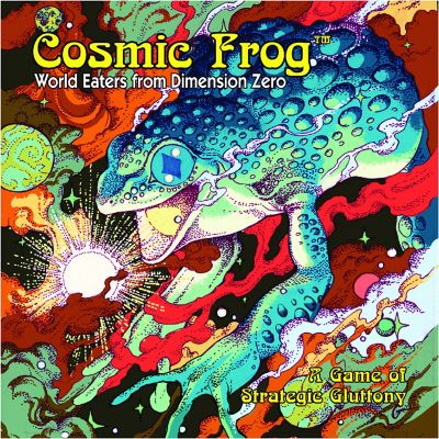Devious Weasel Games Cosmic Frog Set Collection Game, 2-6 Players, For Ages 14+
