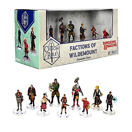 WizKids Games Critical Role: Factions of Wildemount - Dwendalian Empire Box Set - 8 Figure Pre-Painted Miniatures, RPG