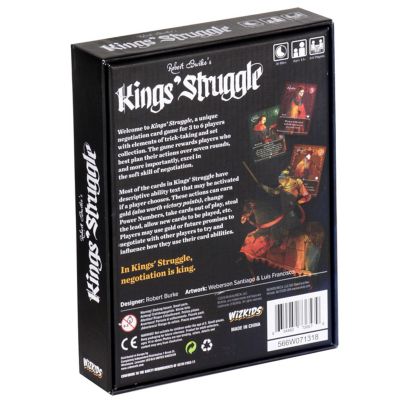 Image showing  King's Struggle Negotiation Focus Card Game