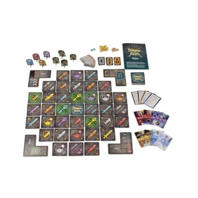 Image showing  Dungeon Hustle Board Game, 2-4 Players, For Ages 14+