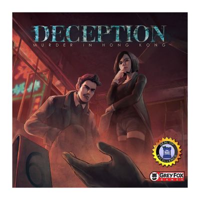 Grey Fox Games Deception Murder in Hong Kong Board Game