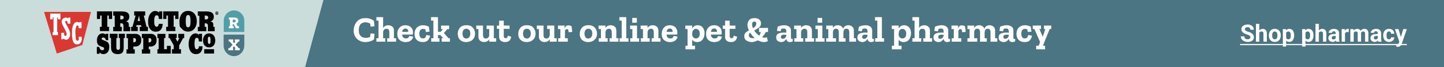 Online pet pharmacy banner