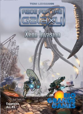 Rio Grande Games Race for the Galaxy: Xeno Invasion Board Game Expansion, RIO511