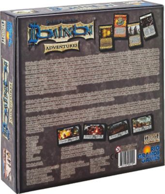 Image showing  Dominion: Adventures Board Game, 2-6 Players, For Ages 13+
