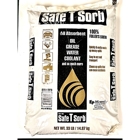 Oil-Dri Quick-Sorb Granular clay absorbent fine cut, 441290
