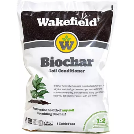 Wakefield BioChar 1 tbsp Premium Organic BioChar Soil Conditioner for Soil Health Optimizes Water and Fertilizer Soil Amendments