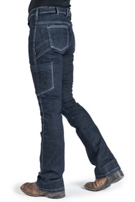 Image showing 3 th Dovetail Workwear Bootcut Mid-Rise DX Pants