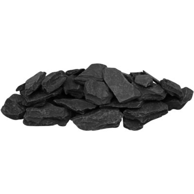 Rain Forest 30 lb. Black Slate, 1 in., CRFBSLT-30