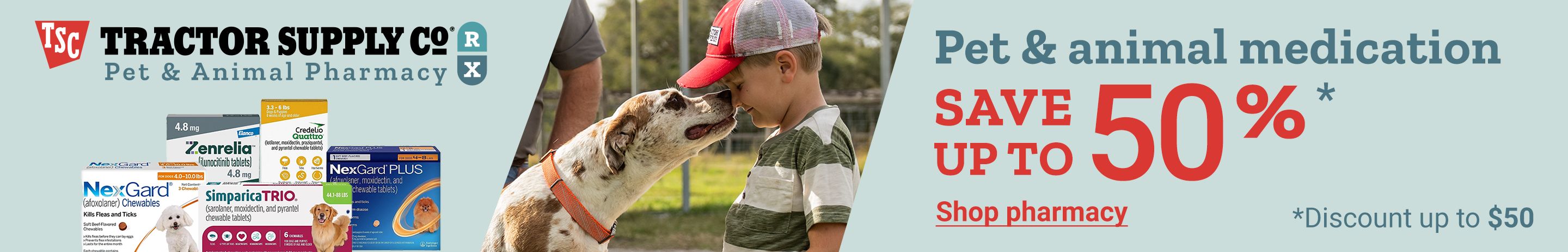 Pet and Animal Pharmacy Banner