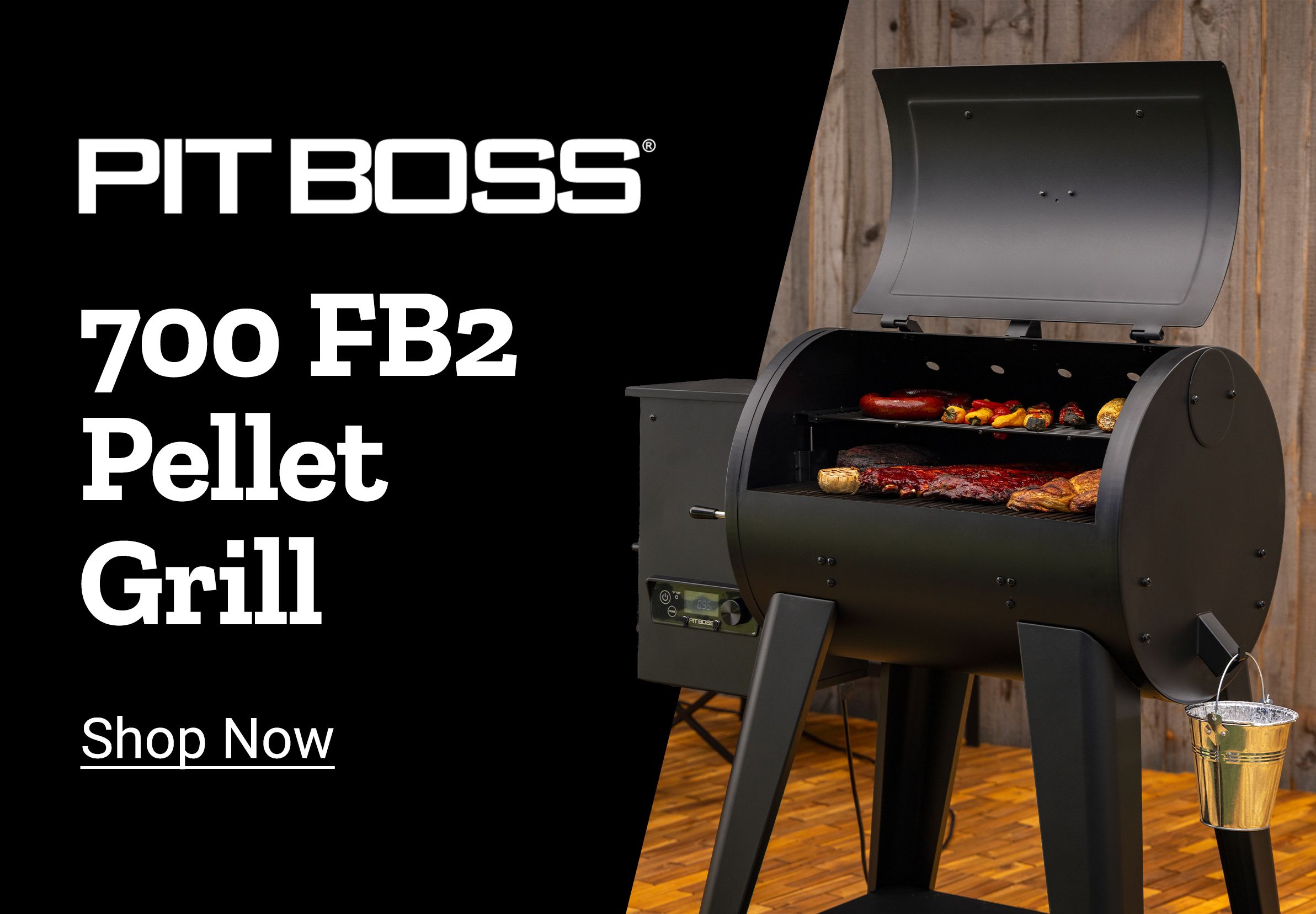 Tractor Supply Company promotion. Pit Boss 700 FB2 Pellet Grill. Shop Now
