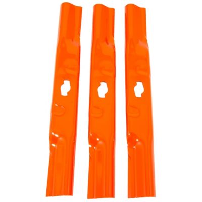 Image showing  54 in. Low-Lift Lawn Mower Blades for Lawn and Zero-Turn Mowers, Replaces OEM 742P05086-L and 742-05086-L, 3 pk.