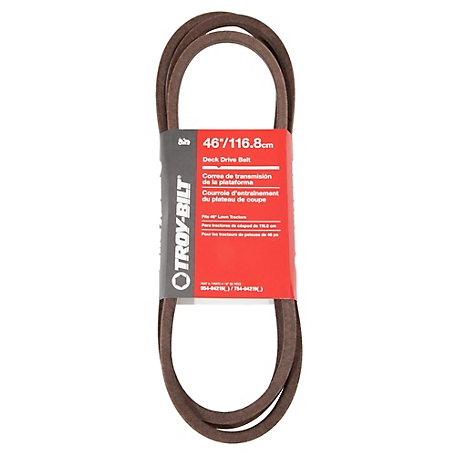 Troy-Bilt 46 in. Replacement Deck Belt, For LT-5/NX-9 754-04219 and 490-501-Y009 Mowers