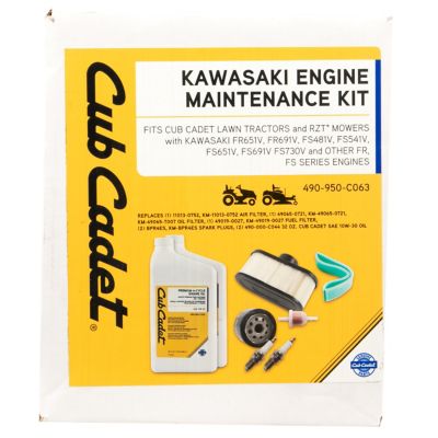 Cub Cadet Maintenance Kits - Kawasaki Engine, 490-950-C063