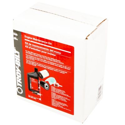 Image showing  Briggs Single Cylinder Engine Maintenance Kit, Bonus Oil qt.