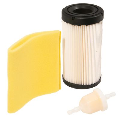 Troy-Bilt Air Filter with Pre Filter and Fuel Filter Kit, 46 in. Rider/Rztplus Fuel Filter, Replaces 793569/793685 (5415K)